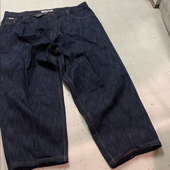 Rocawear Men's Deep Indigo Relaxed Jeans - Picture 11 of 11